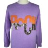 Lila sweater met pailetten You "Rock" - Afbeelding 2