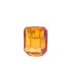 oranje kristallen kandelaar - Crystal Glamour (orange)