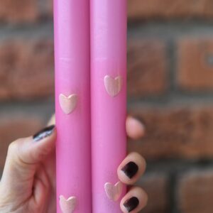 roze led kaarsen